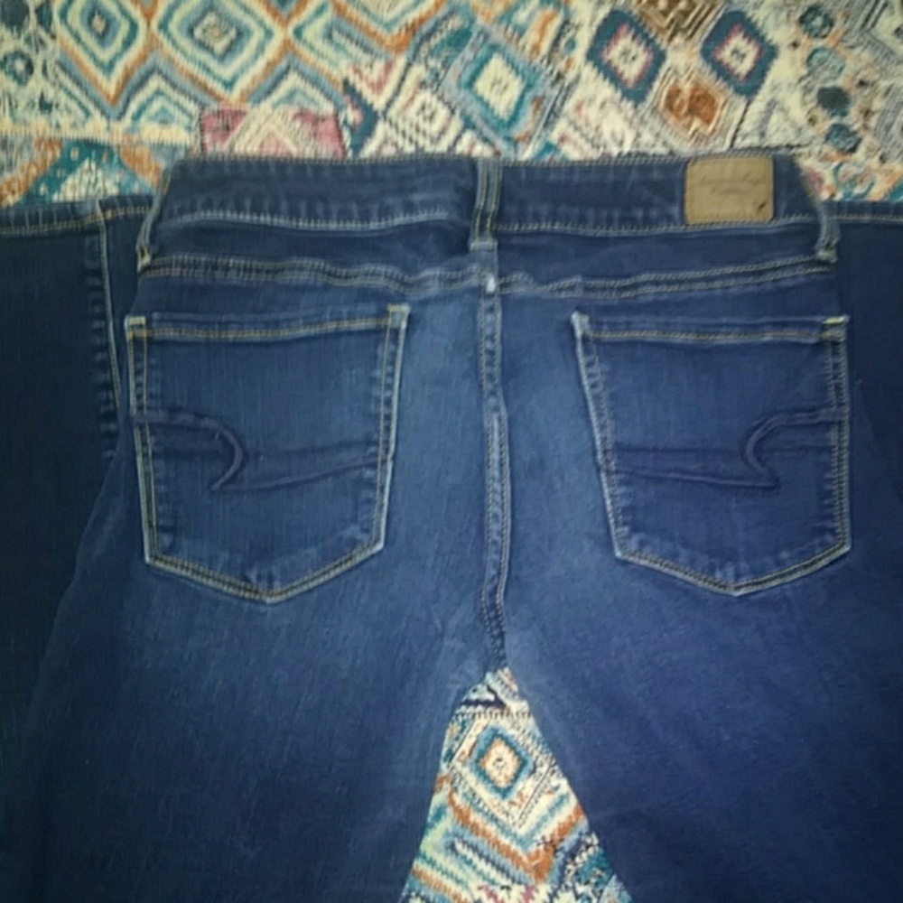 Blue jean American Eagle skinny jeans
